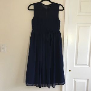 ASOS Maternity | Navy Blue Sleeveless Dress